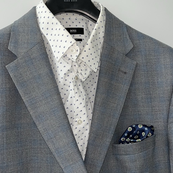 Jos A Bank Sports Jacket Size 48 Long US. EUC, 100% Wool - Picture 13 of 17